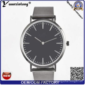 Yxl-633 2016 Unique Mens Stainless Steel Mesh Band Japan Movt Quartz Watches